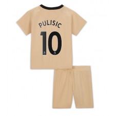 Chelsea Christian Pulisic #10 Tredjeställ Barn 2022-23 Korta ärmar (+ Korta byxor)